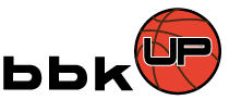 Logotipo del campeonato de minibasket y basket infantil BBKup